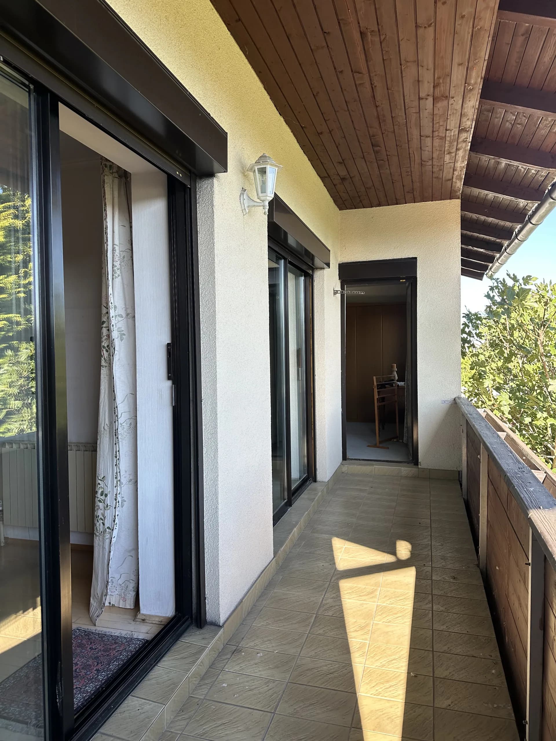 Balkon nach Süden